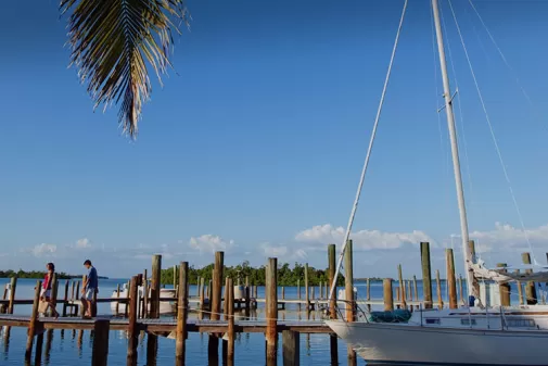 Boat at the dock