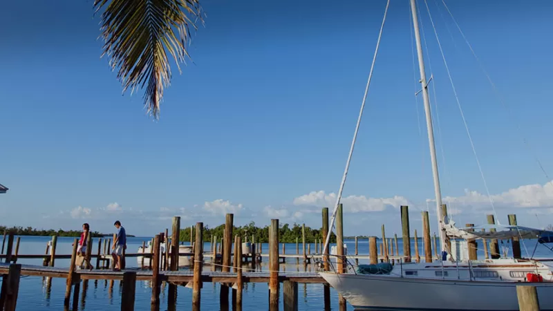 Boat at the dock